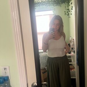 Olive Green Harem Pants